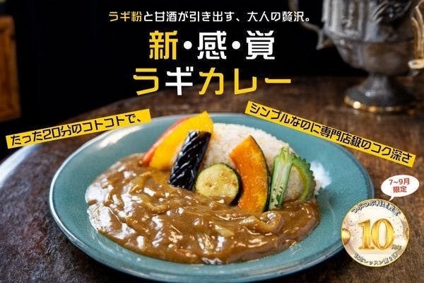 植物性100％・グルテンフリー。 新しいスパイスカレー体験をあなたの食卓に。